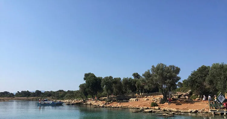 Sedir Adası ziyaretçilerini cezbediyor