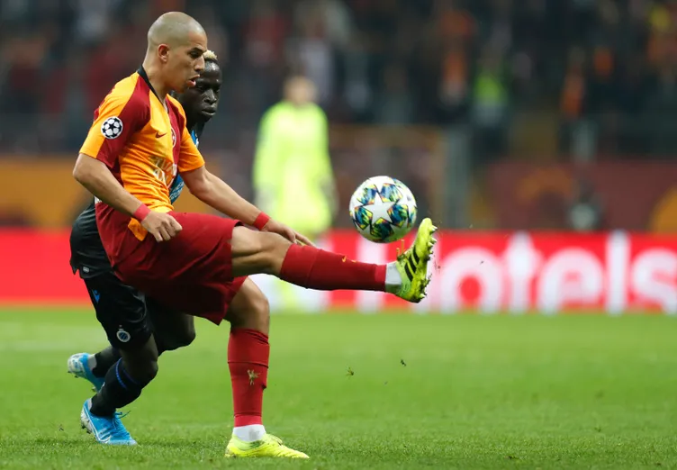 Galatasaray - Club Brugge maçından kareler