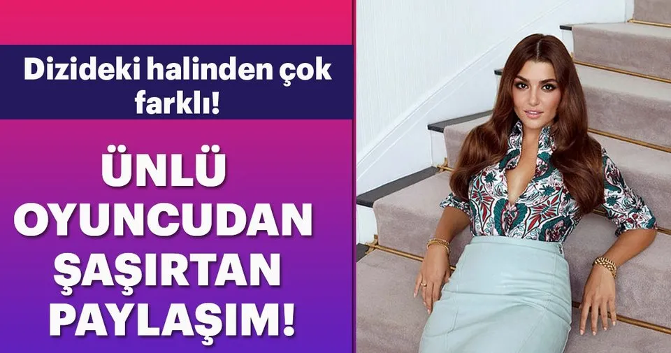 Hande Erçel�in doğal hali şaşırttı! Son Dakika Magazin Haberleri