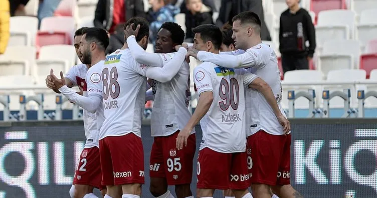 Sivasspor yenilmezlik serisini 5 maça çıkarttı