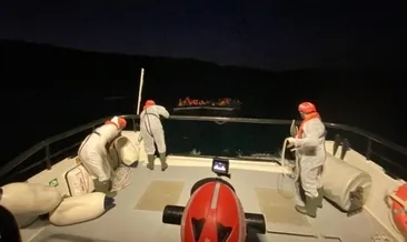 Aydın’da 43 düzensiz göçmen kurtarıldı, 2 göçmenin cansız bedenine ulaşıldı
