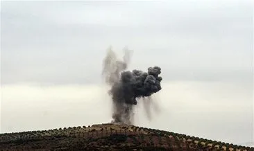 TSK ve ÖSO Afrin’de sivilleri hedef alan terör mevzilerini imha etti