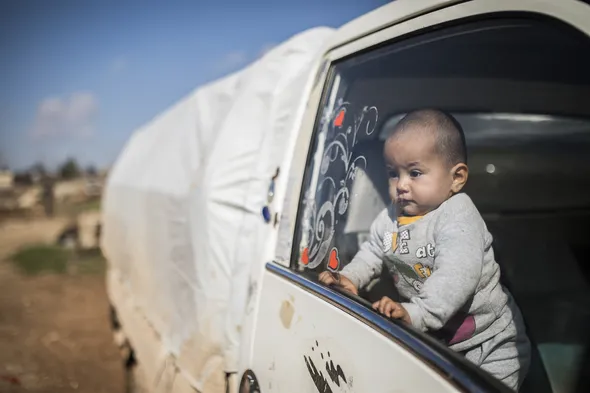 Terör örgütü PKK/YPG'den kurtulan köyden ilk kareler...