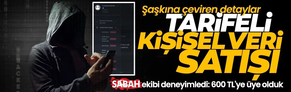 Tarifeli kişisel veri satışı