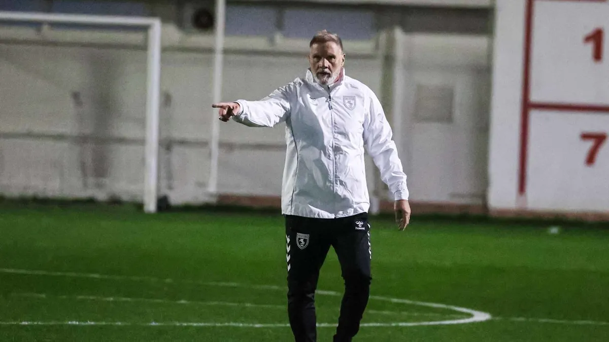 Thorsten Fink, Samsunspor'da ilk idmanına çıktı!