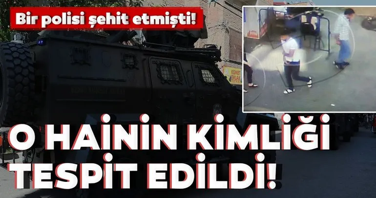Diyarbakır’da 1 polisi şehit etmişti! O hainin kimliği tespit edildi