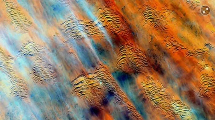 Uzaydan çekilmiş etkileyici dünya fotoğrafları
