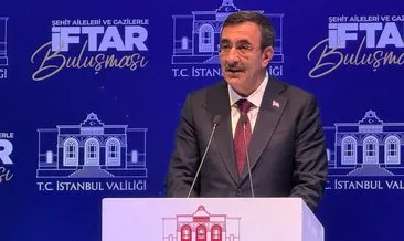 Cumhurbaşkanı Yardımcısı Cevdet Yılmaz ve İstanbul Valisi Davut Gül, şehit aileleri ve gazilerle iftarda bir araya geldi #canakkale