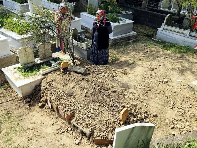 Aybüke bebek ve annesi aynı mezarlıkta toprağa verildi