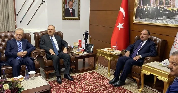 Adalet Bakanı Bozdağ, Zonguldak Valiliğini ziyaret etti