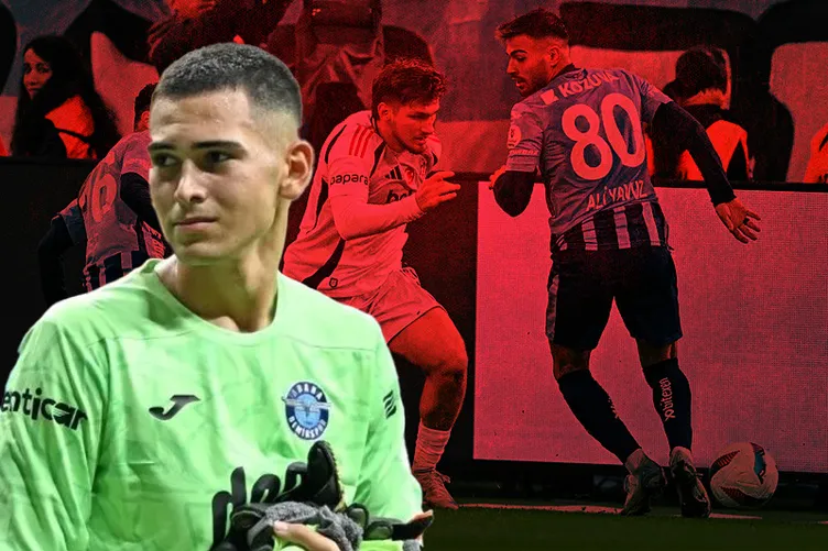 Son dakika haberleri: 16 yaşındaki Deniz Eren Dönmezer Beşiktaş maçına damga vurdu! Genç kaleci gündem oldu...