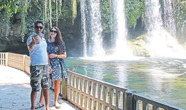 Düden Şelalesi kendini yeniledi