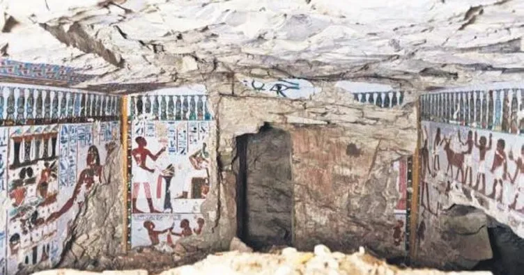 Mısır’da 3500 yıllık firavun mezarı bulundu