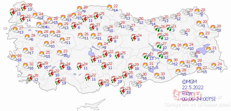 SON DAKİKA: Meteoroloji'den yeni hava durumu raporu yayınlandı! Sıcaklıklar 10 derece birden düşecek: Kuvvetli sağanak uyarısı