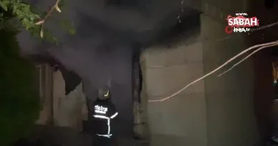 Bilgisayar bomba gibi patladı, mahalleli yangınla sokağa döküldü | Video