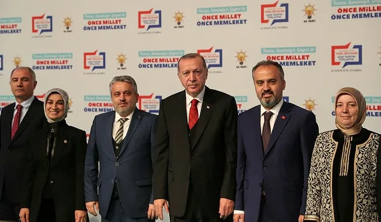 Başkan Erdoğan Belediye Başkan adaylarını açıkladı!