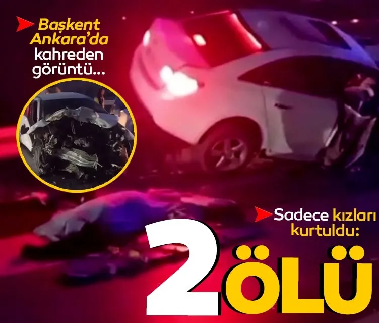 Ankara’da kahreden görüntü: Elif ve Şahin Çelik öldü, kızları yaralı!