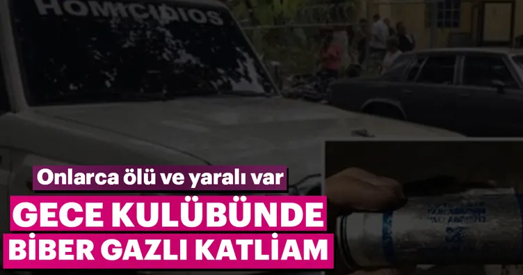 Gece kulübünde gazlı katliam
