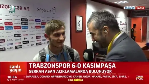 Trabzonsporlu Serkan Asan'dan duygusal açıklama!