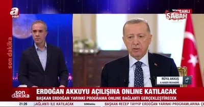 Son dakika: Başkan Erdoğan Akkuyu Santrali açılışına online katılacak | Video