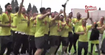 Menemenspor şampiyonluk kupasını coşkuyla kutladı