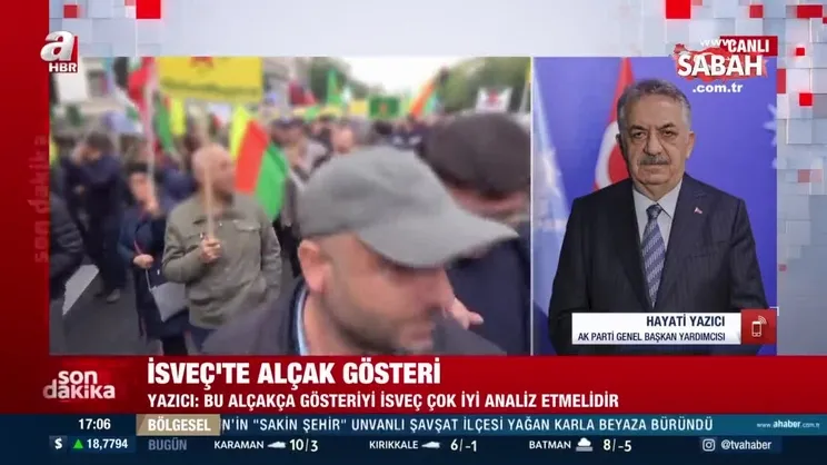 İsveç'te alçak gösteri! AK Parti Genel Başkan Yardımcısı Hayati Yazıcı'dan konuya ilişkin önemli açıklamalar | Video