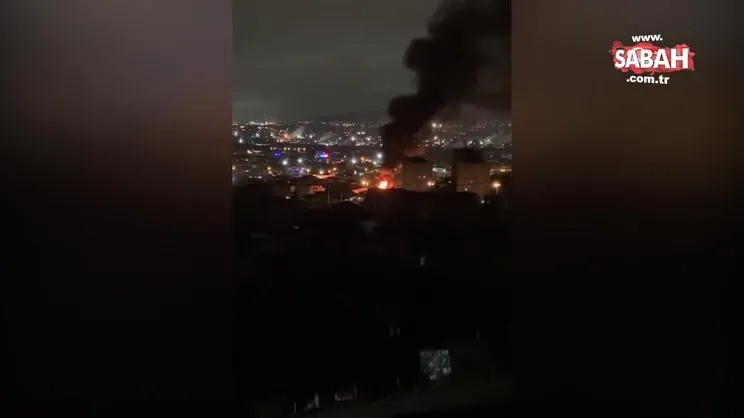 3 katlı bina alevlere teslim oldu!