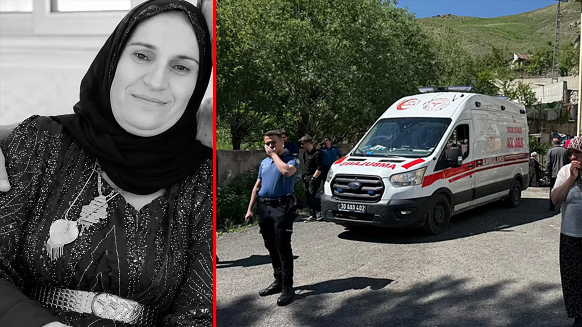 Hakkari'de bir evden polis ekiplerinin çıkışı