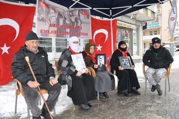 Muşlu ailelerin eylemi