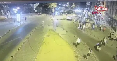 Beyoğlu’nda motosikletle 11 kişinin cep telefonunu çalan kapkaççı kamerada | Video