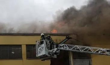 Son dakika: Başakşehir Sanayi Sitesi’nde yangın çıktı