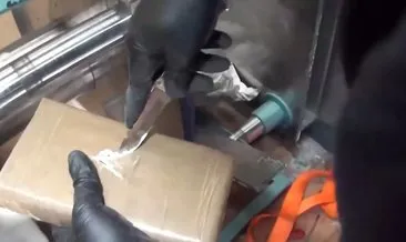 Çekici dorsesinde zulalanmış 60 kilo kokain ele geçirildi #istanbul