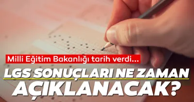 LGS SONUÇLARI İÇİN GERİ SAYIM BAŞLADI! MEB ile LGS sonuçları ne zaman, hangi tarihte açıklanacak?