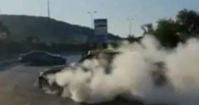 Konvoyda drifte çifte ceza