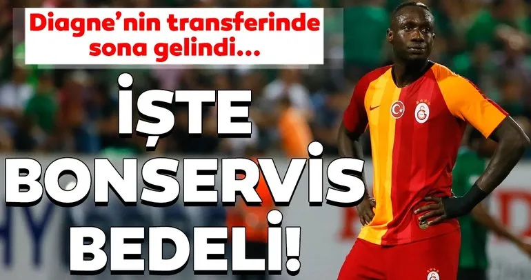 Galatasaray’dan son dakika haberi! Merakla beklenen Mbaye Diagne’nin transferi bitti! İşte bonservis bedeli...