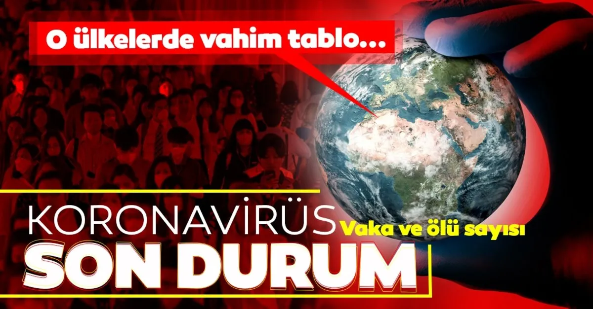 Corona virüs son dakika haberleri | Corona virüsü vaka ve ölü sayısı o ülkelerde artmaya devam ediyor! Salgında vahim tablo… Corona virüs son dakika haberleri | Corona virüsü vaka ve ölü sayısı o ülkelerde artmaya devam ediyor! Salgında vahim tablo…