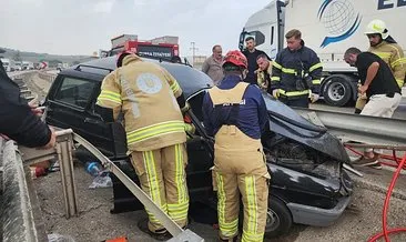 Bursa’da feci kaza: 4 kişi yaralandı! 