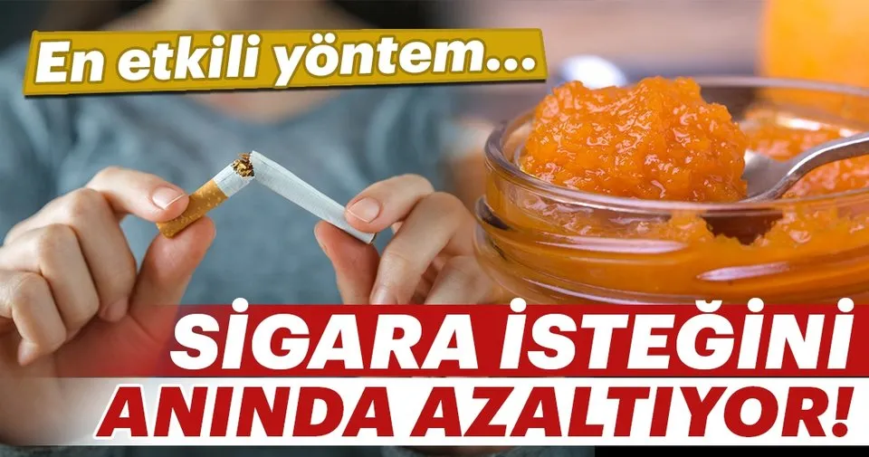 sigara istegini aninda azaltiyor