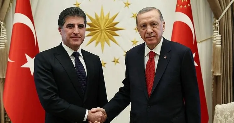 IKBY Başkanı Barzani’yi kabul etti
