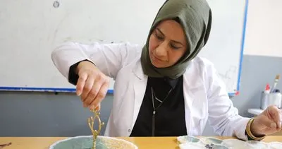 Ağrı’da kadınlar epoksi sanatıyla hem kazanıyor hem sosyalleşiyor #agri