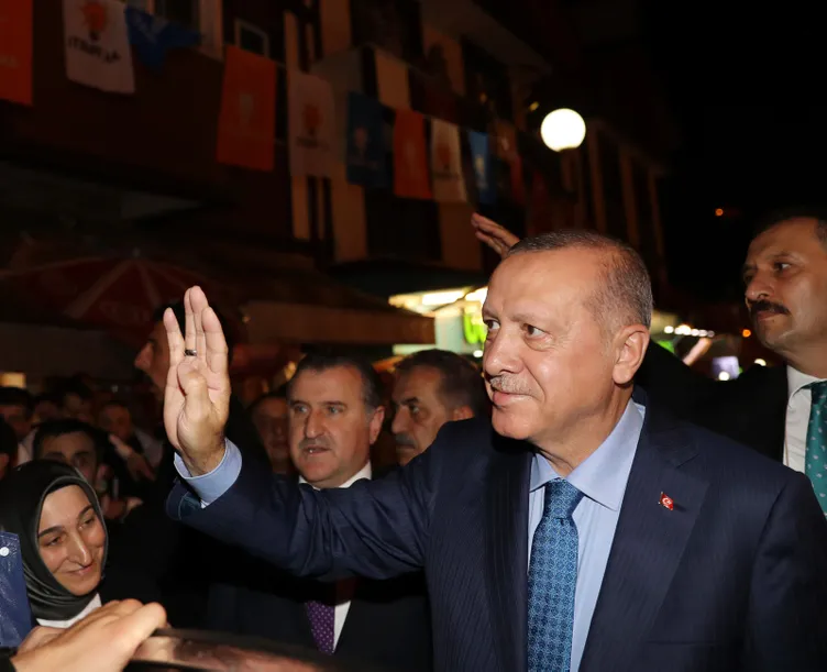 Türkiye Cumhurbaşkanı Erdoğan, Rize'de