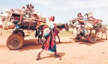 Sudan’da her gün 20 bin kişi göçmen oluyor