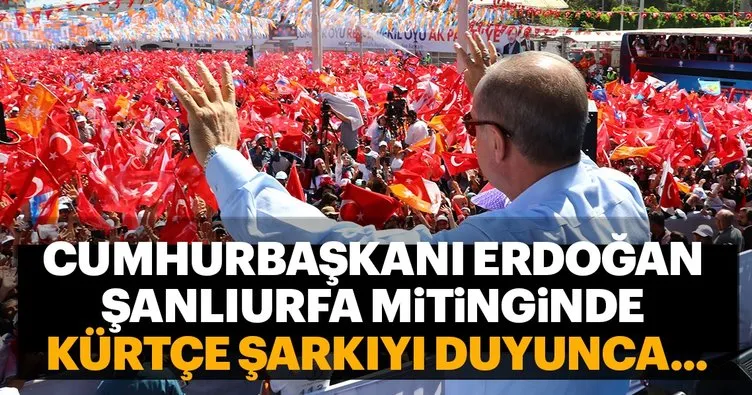 Erdoğan, Türkçe-Kürtçe seçim şarkısına tempo tuttu