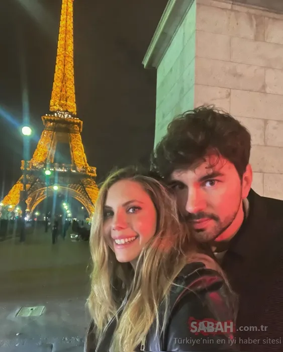 Taze anne-baba Eda Ece ile Buğrahan Tuncer’in romantik Paris tatilinden yeni kareler geldi!