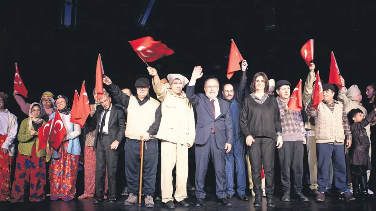 Engelliler Çanakkale destanını yeniden yazdı Engelliler Çanakkale destanını yeniden yazdı