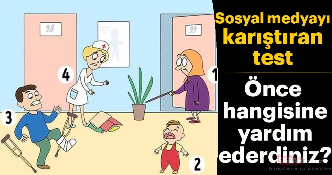 Sosyal Medyayi Karistiran Test Once Hangisine Yardim Ederdiniz Galeri Yasam