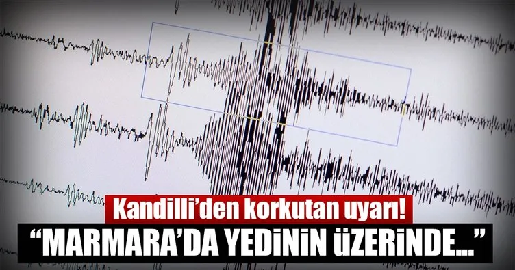Son dakika: Kandilli’den korkutan deprem açıklaması