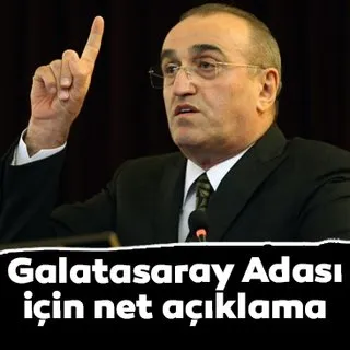 Abdurrahim Albayrak'tan Galatasaray Adası açıklaması