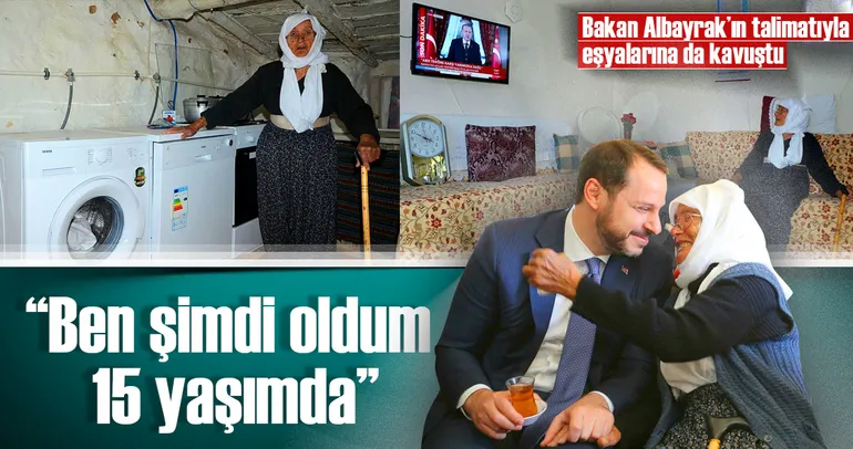 Ben şimdi oldum 15 yaşımda