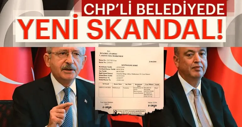 CHP’li belediyede yeni skandal
